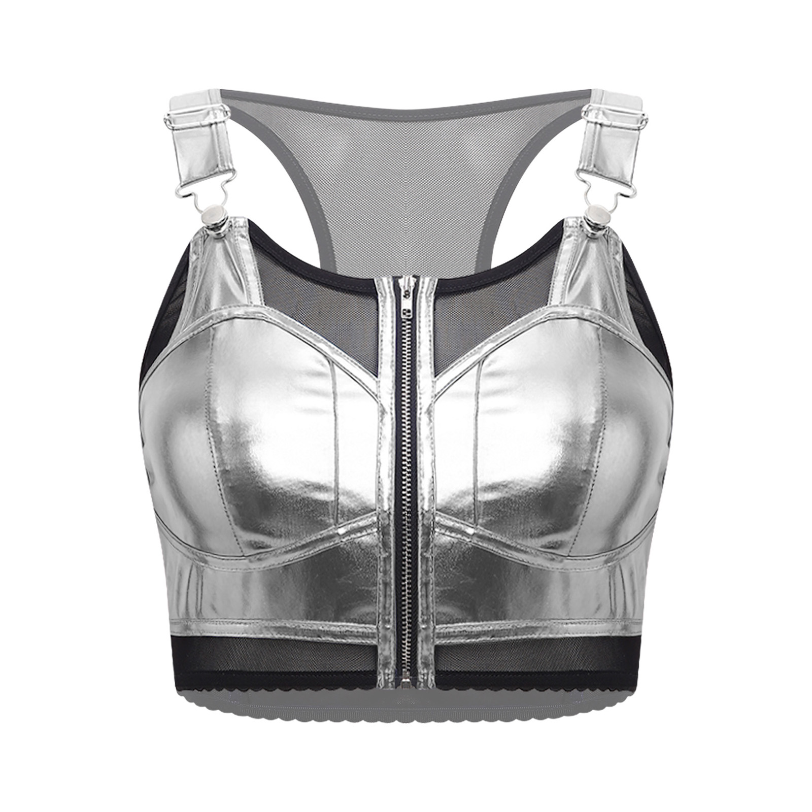Top Corto da Donna in Rete Tra - Suspender Tank Top recensione e prezzo